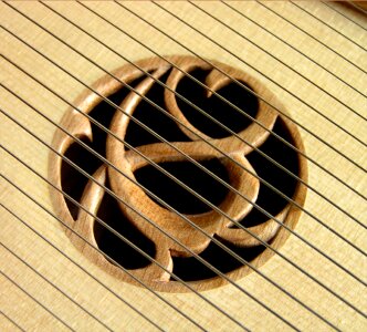 Craft wooden decoration