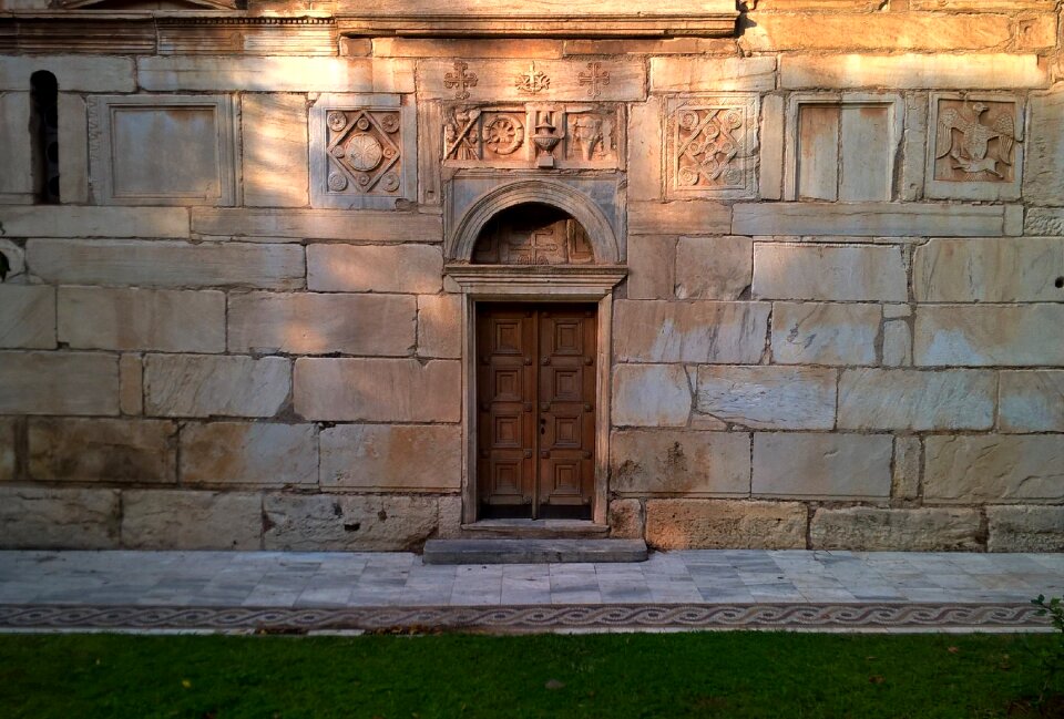 Doorway wooden entry photo