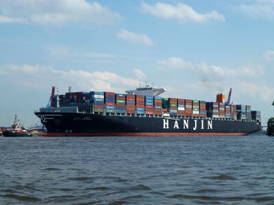 Cargo transport freighter