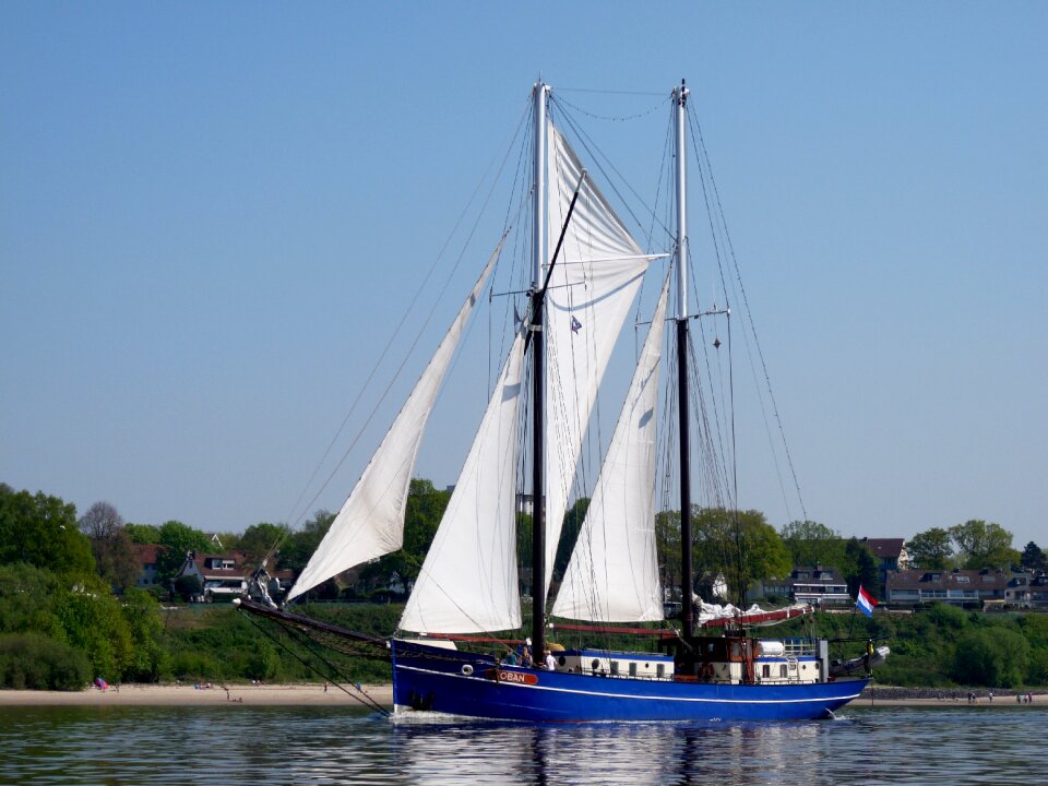 Elbe mood summer