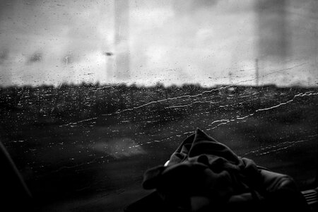 Travelling rain journey photo
