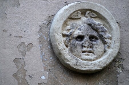Motif stone-forming greek motif