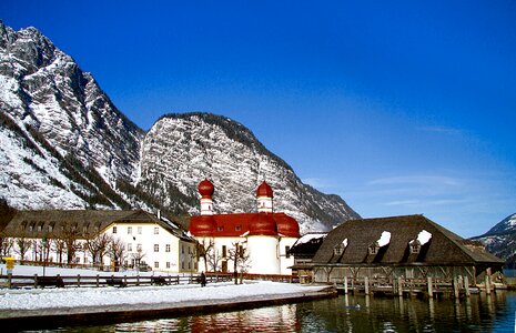 Excursion destination bavaria berchtesgaden national park photo