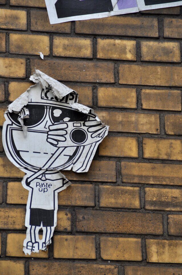Urban art facade
