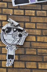 Urban art facade