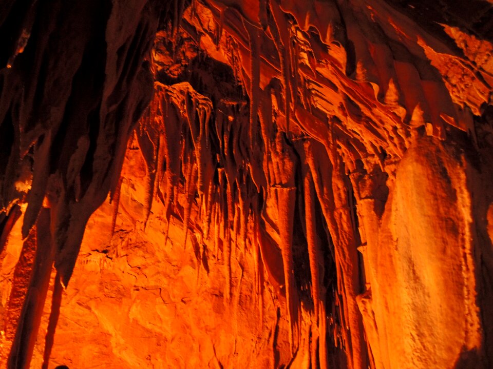 Cave dragon's lair mountains