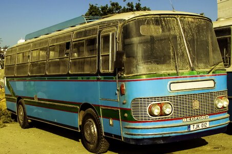 Vintage transportation vehicle photo