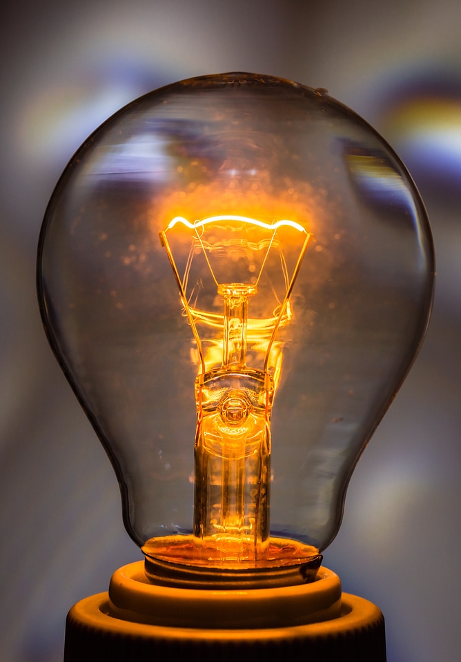 Shining glow lamp immediately