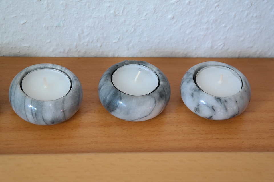 Tea lights candlelight decoration