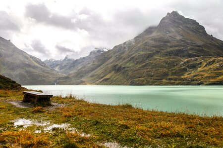 Vorarlberg silvrettasee reservoir photo