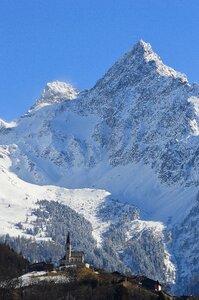 Winter ötztal alps austria photo