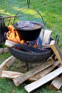 Fire campfire embers