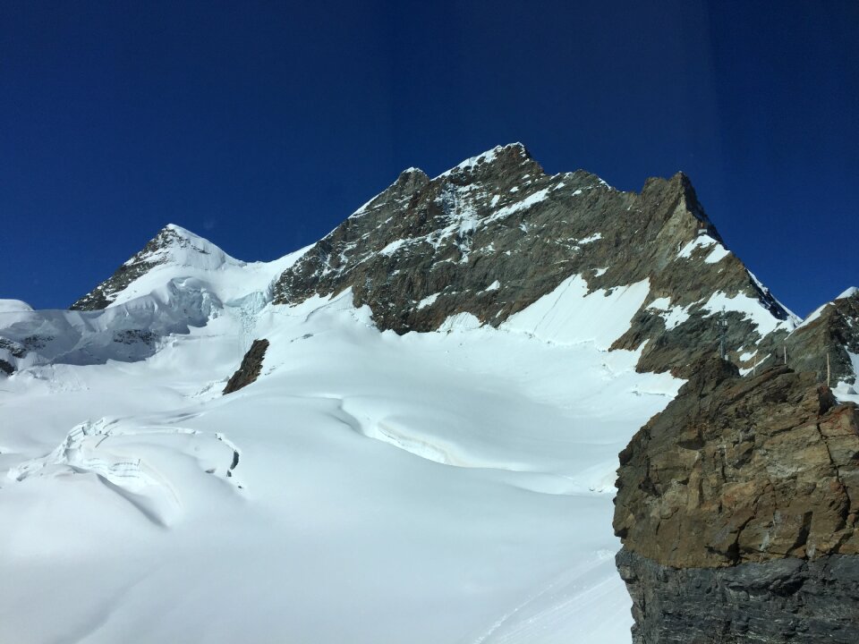 Alps top winter