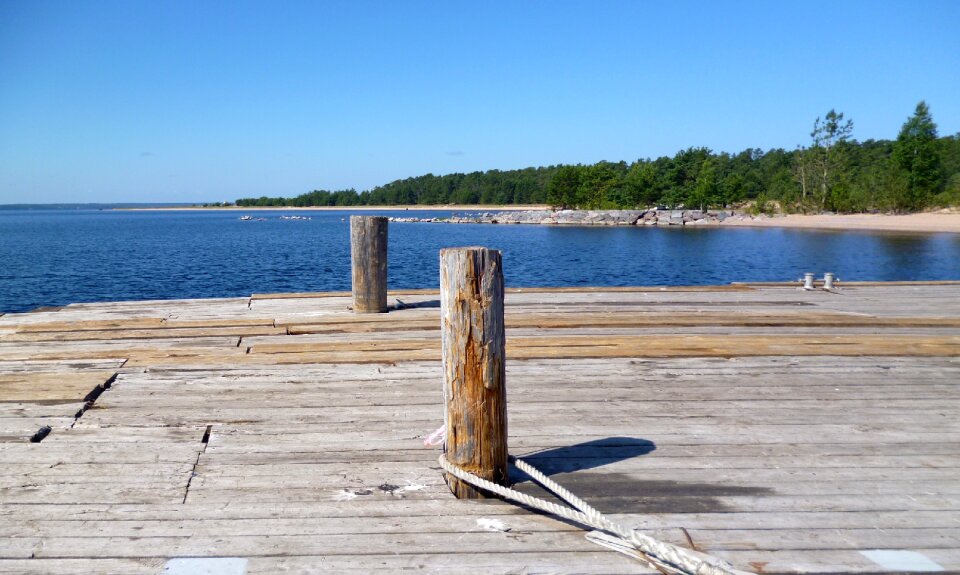 Water bay beach photo