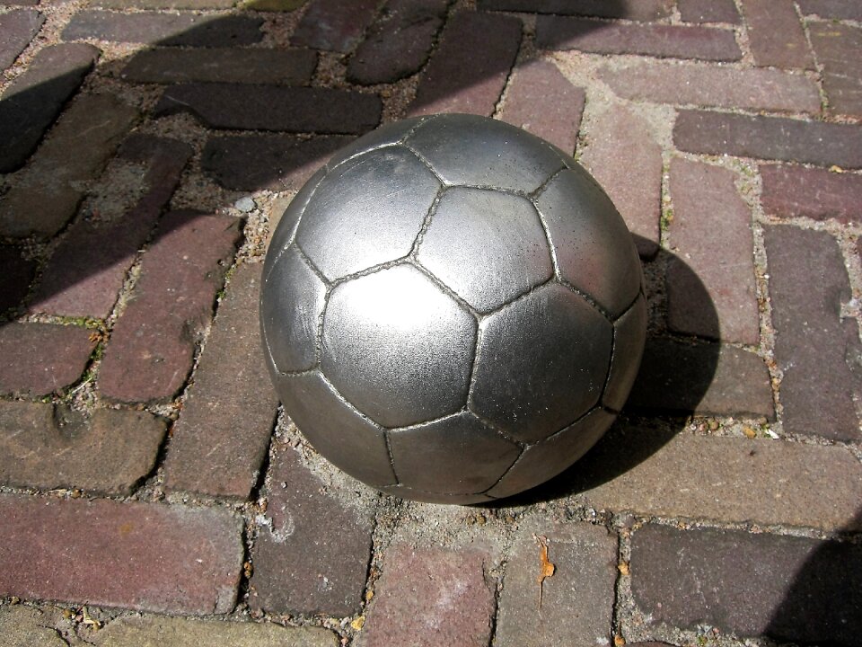 Sports football silver