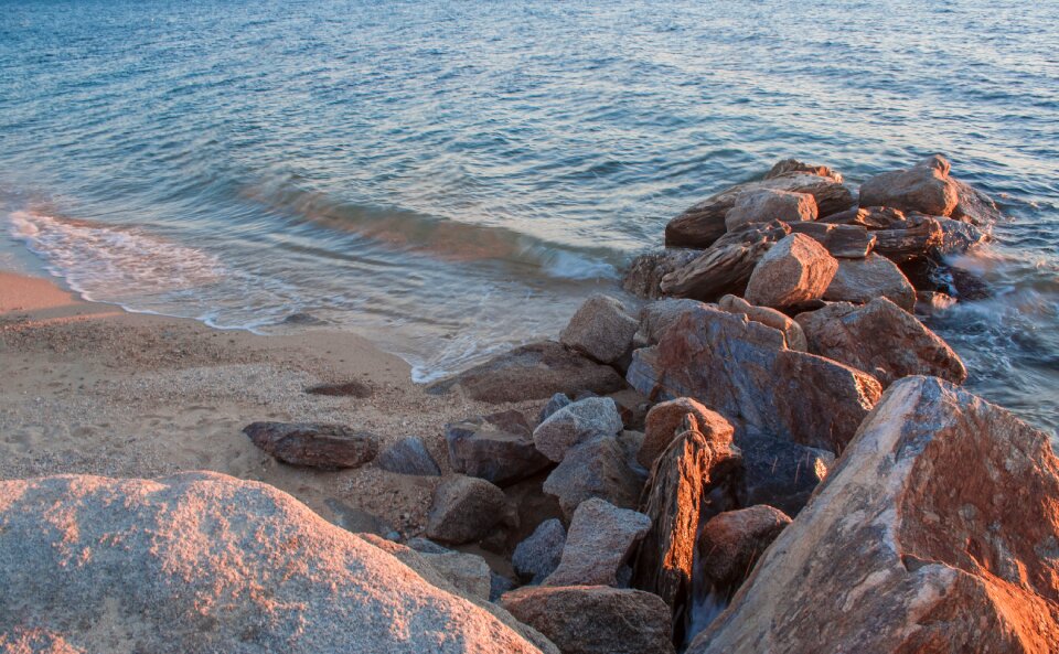 Sunset meditation rest