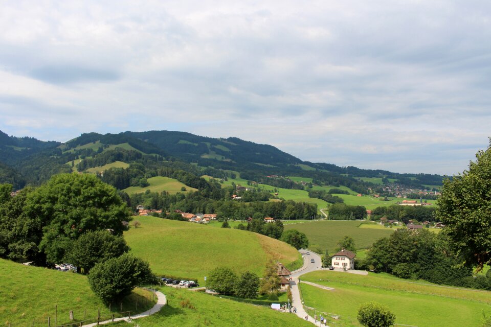 Gruyère switzerland landscape