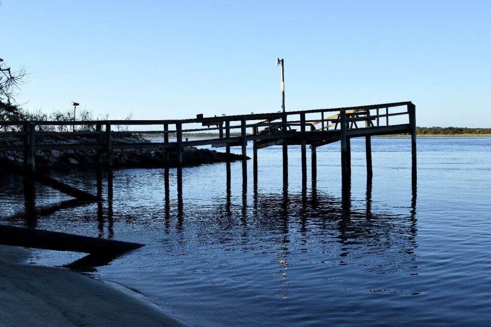 Pier outdoors debris