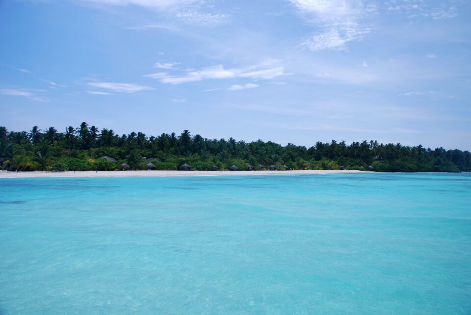 Views beach white sands