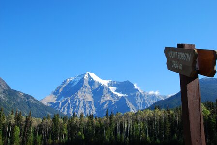 Mountain british columbia rocky mountains photo