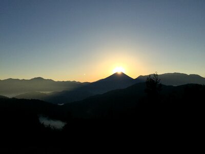 Dawn mt fuji yamanashi