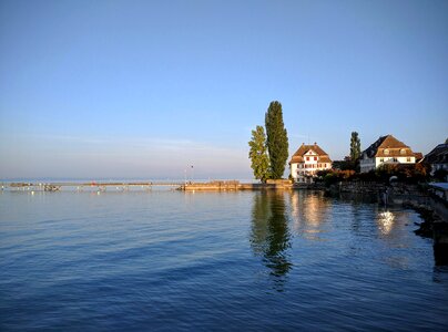 Bank water lake photo