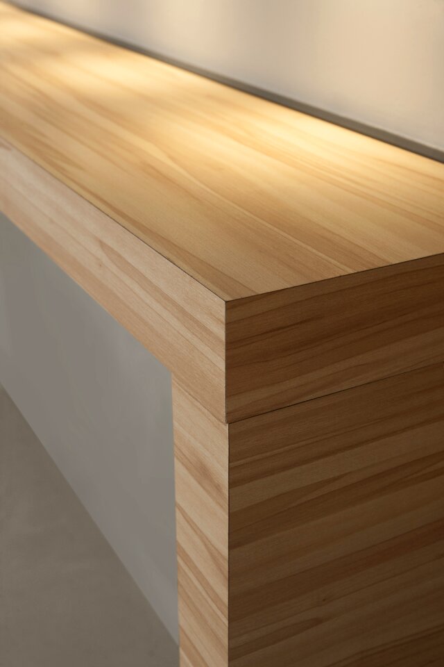 Bar wood angle