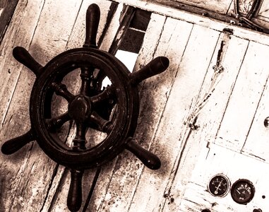 Abandoned aged weathered