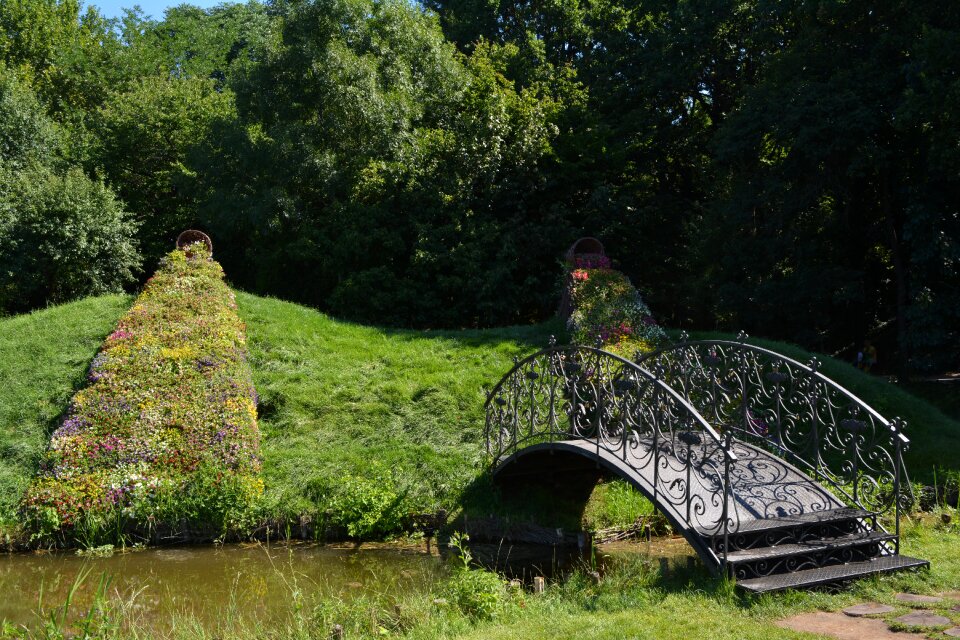 Furbished bridge river