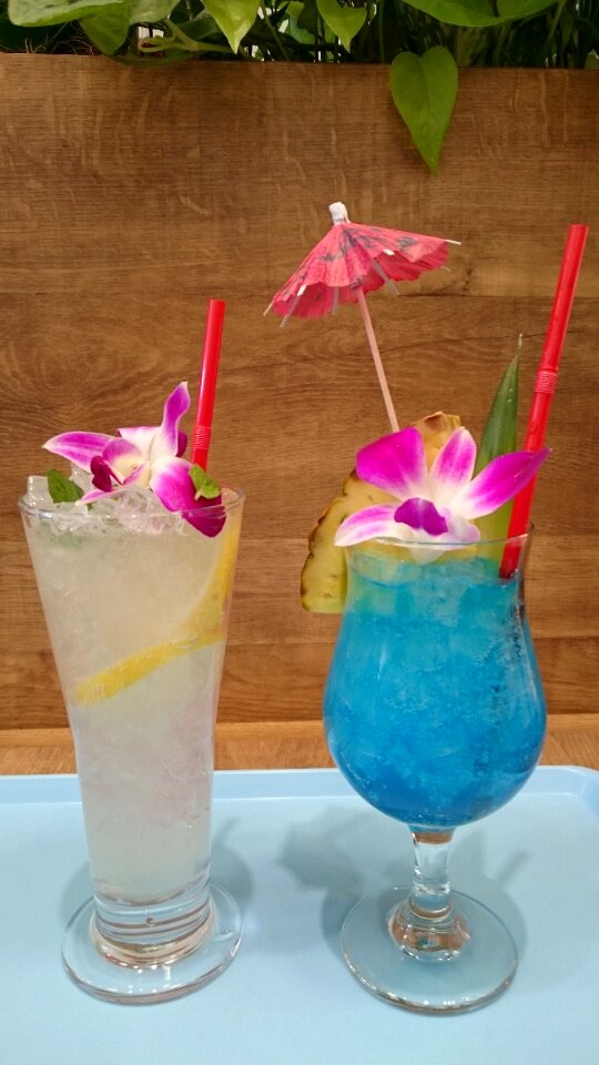 Drink tropical juice