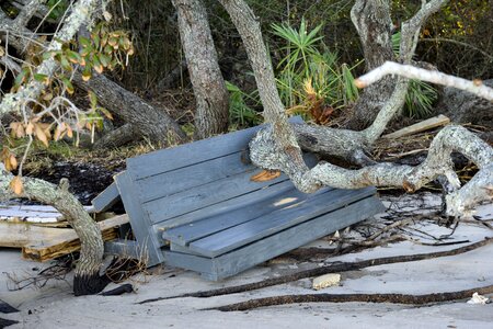 Pier outdoors debris