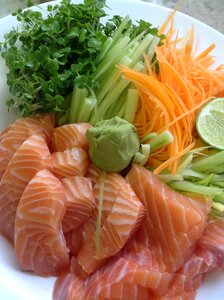 Japanese salmon