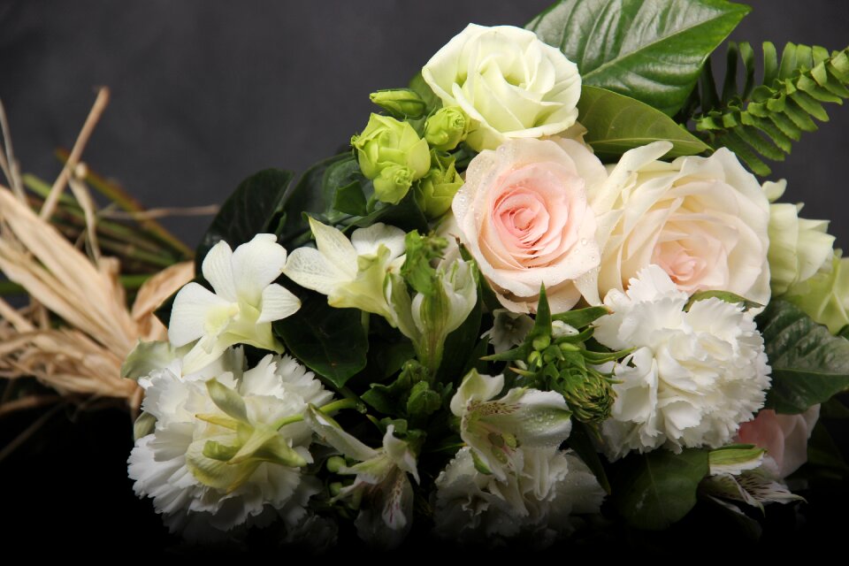 Bunch simple and elegant rose