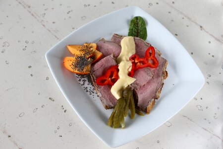 Sharon fruit chia seeds bearnaise