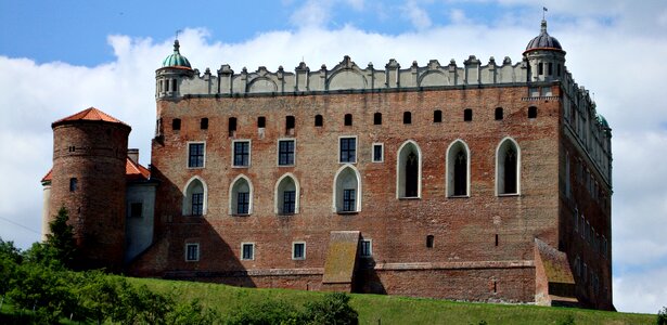 Castle of the teutonic knights medieval castle monument photo