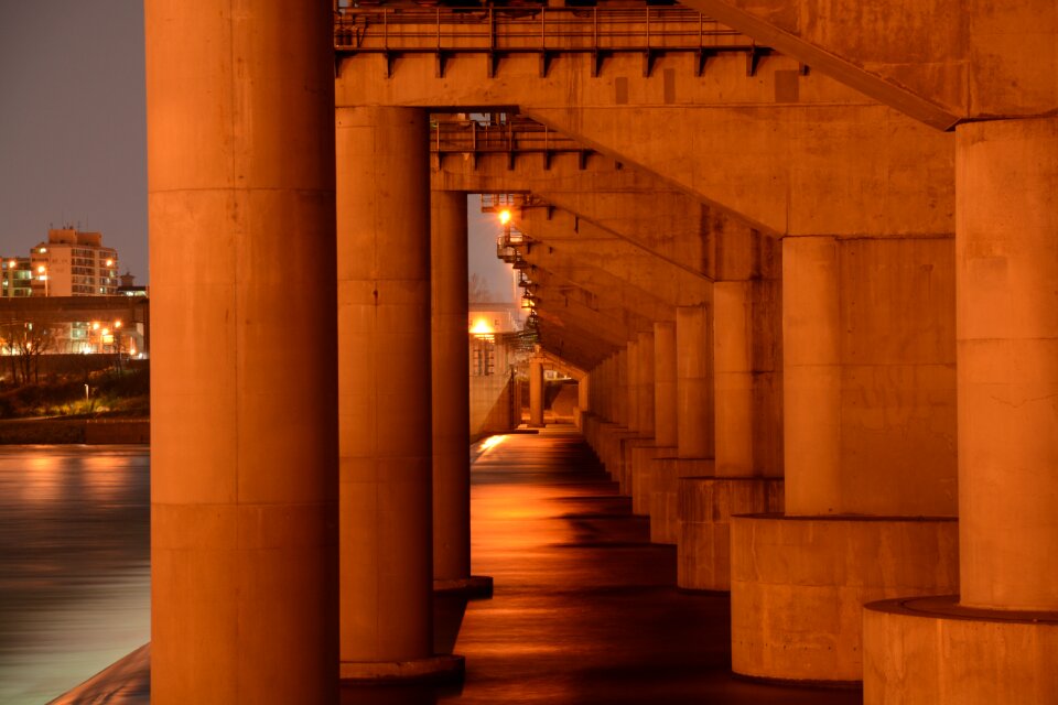 Han river jamsil bridge korea