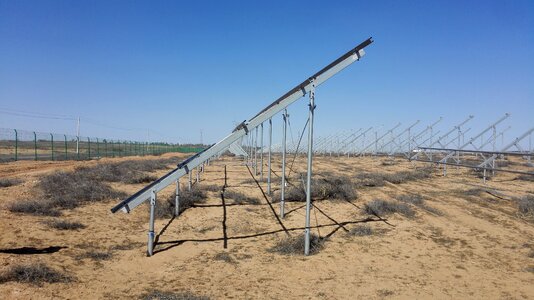 Photovoltaic support ground
