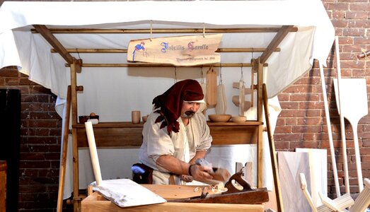 Shop carpenter medieval