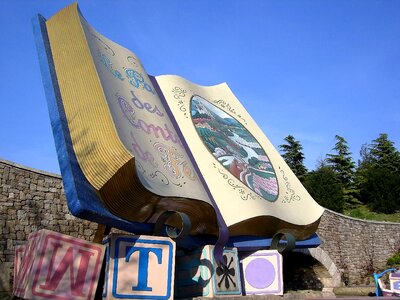 Storybook letters disneyland paris