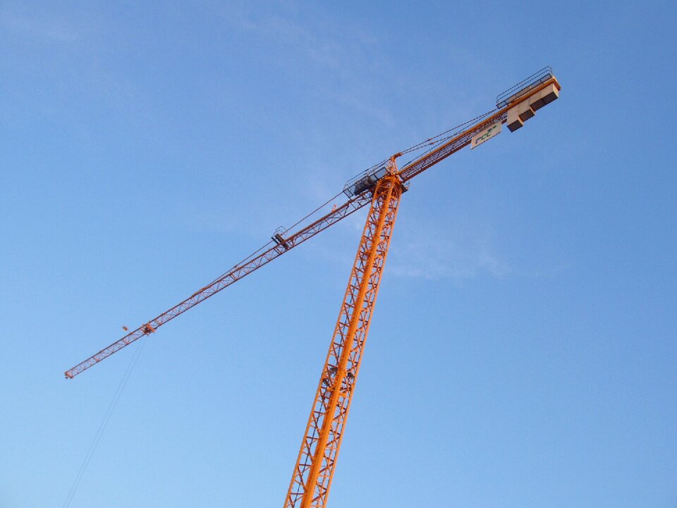 Work construction sky