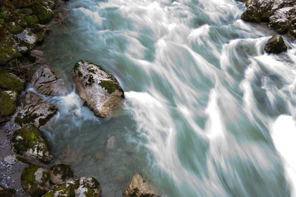River flow nature