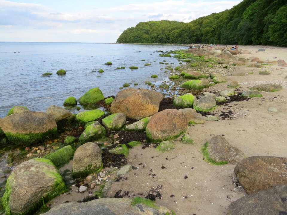 Binz stones baltic sea
