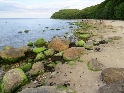 Binz stones baltic sea