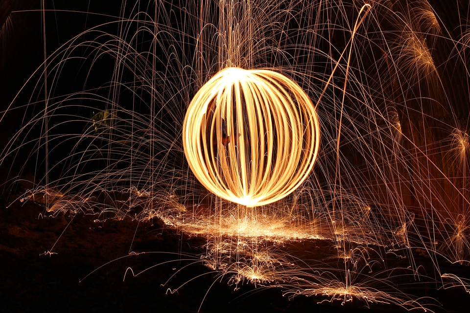 Dark slowshutterspeed art