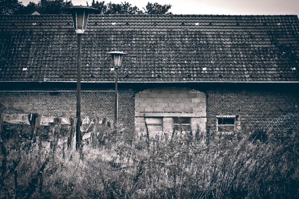 Lapsed abandoned ruin