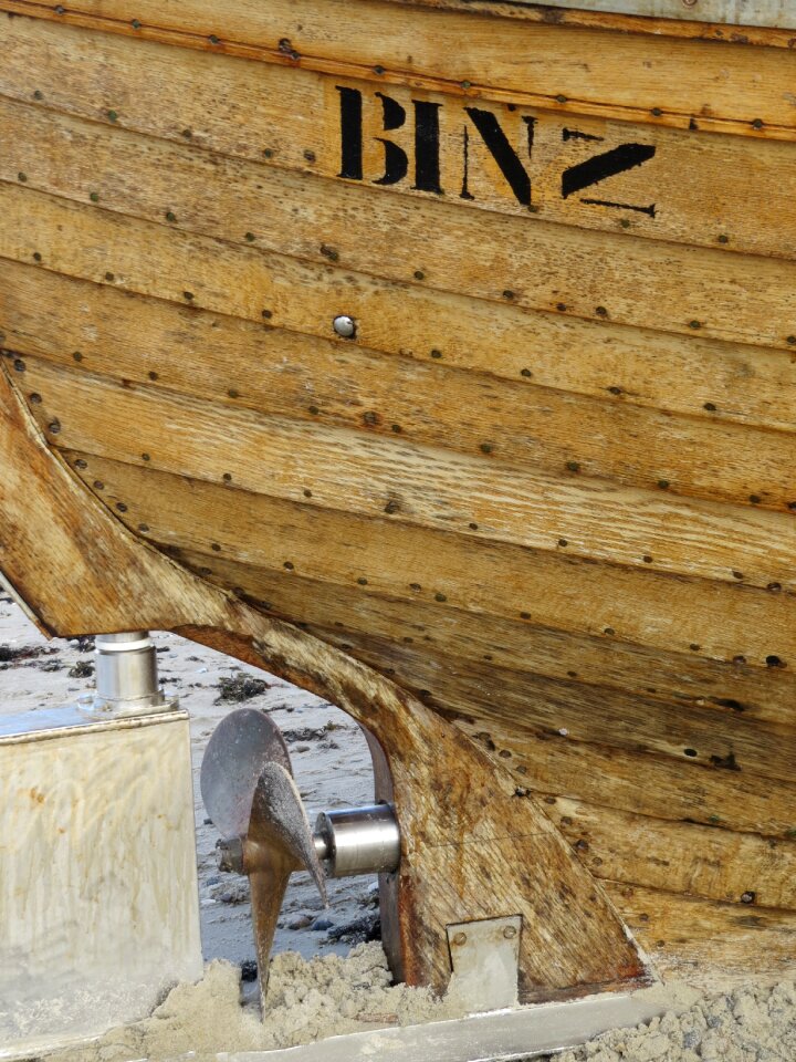 Propeller wood rügen