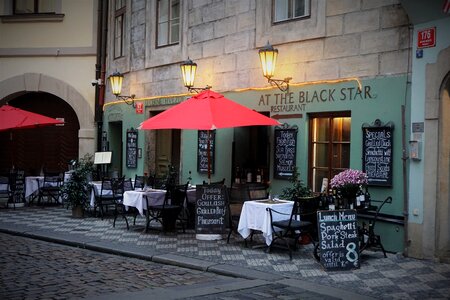 Restaurant prague photo