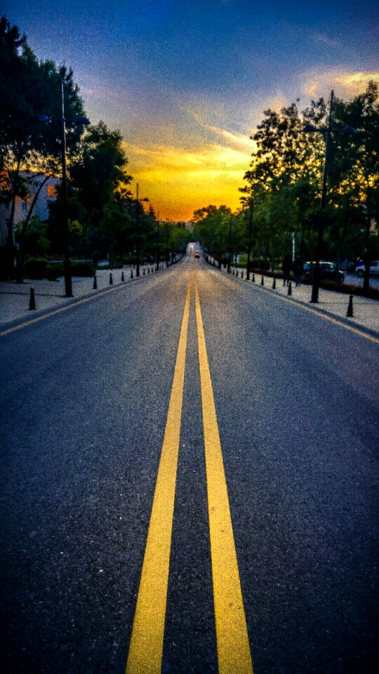 Sunset turkey sky