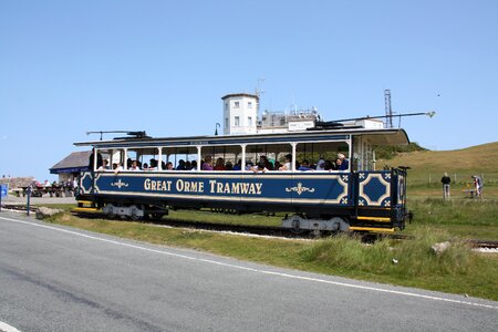 Tram great orme tourist photo