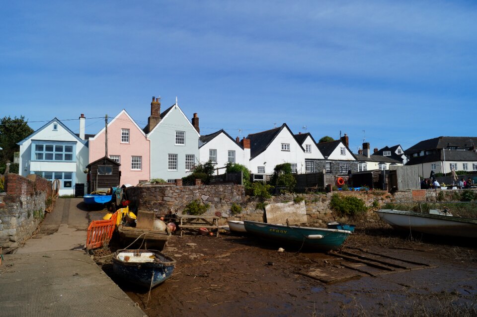 Low tide ferry coast